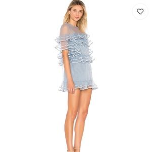 Tularosa ruffle dress